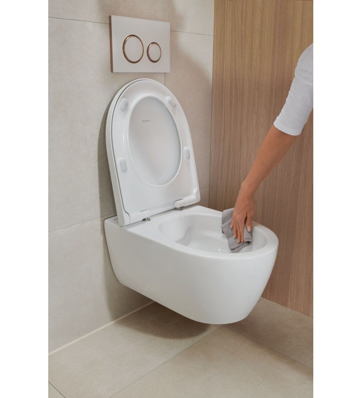 WC pakabinamas Geberit, iCon, Rimfree Plus