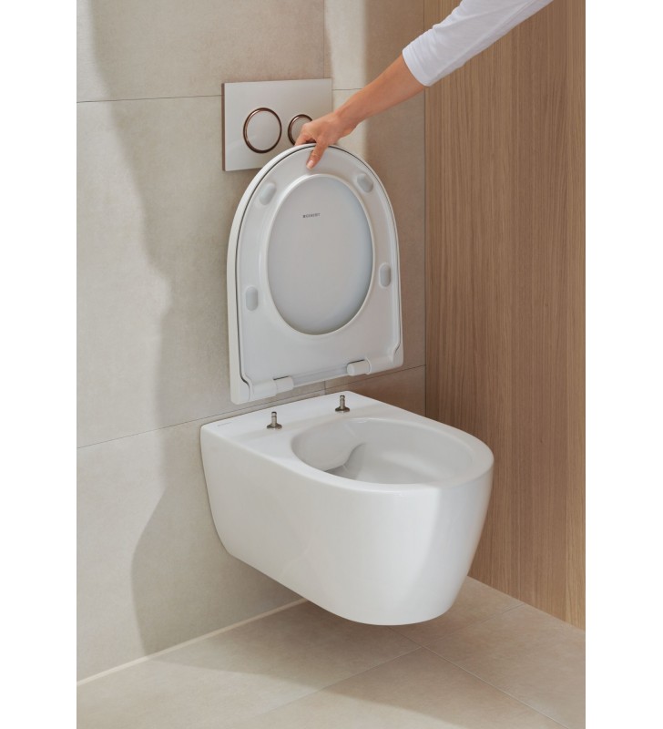 WC pakabinamas Geberit, iCon, Rimfree Plus