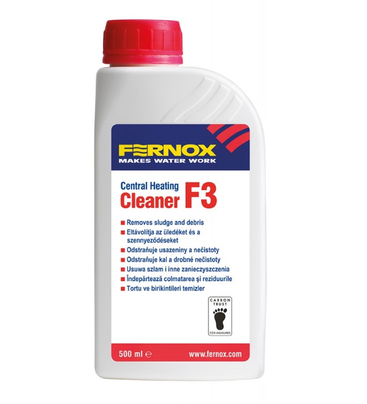 Šildymo sistemos ploviklis FERNOX, Cleaner F3 (skystas), 500ml