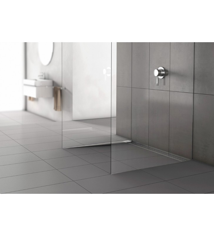 Profiliuotis ACO ShowerStep, metalo matinė, 990/12.5/30 mm, dešininis