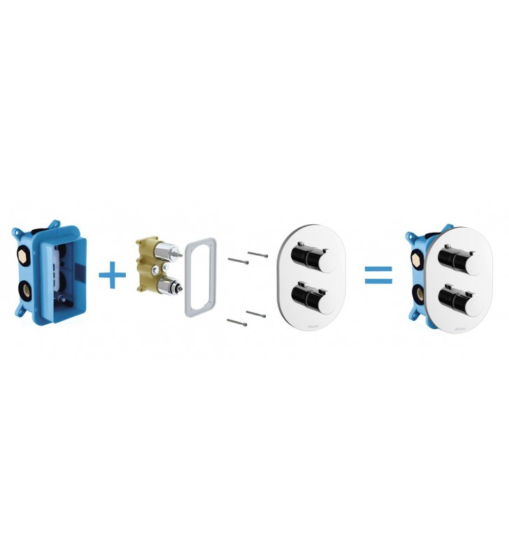 Potinkinė dėžutė Ravak R-box Multi, RB 071.50