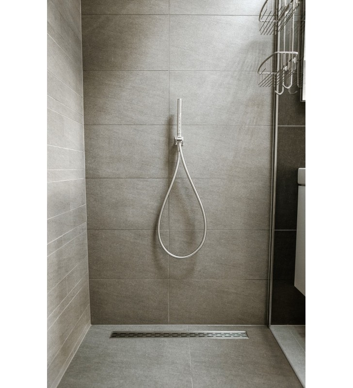 Grotelės dušo latakui ACO ShowerDrain C, Slot, 985 mm