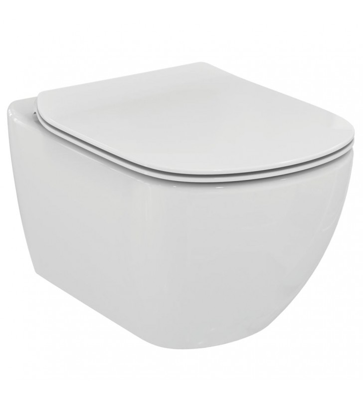 WC pakabinamas Ideal Standard Tesi, Rimless LS+, su EasyFix tvirtinimais