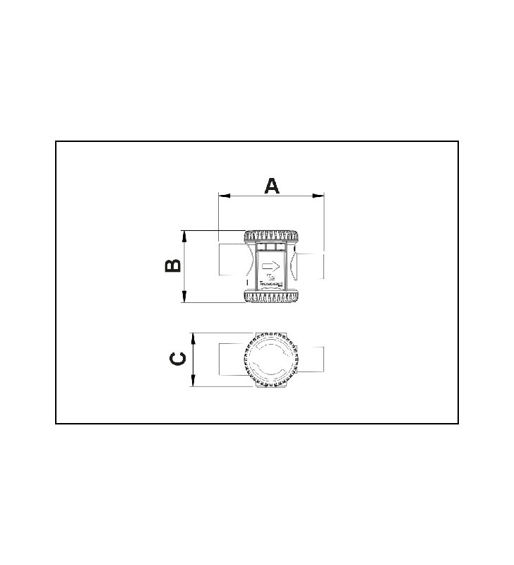 Sifonas kondensatui Tecnosystemi, Siphonstop sauso tipo 32