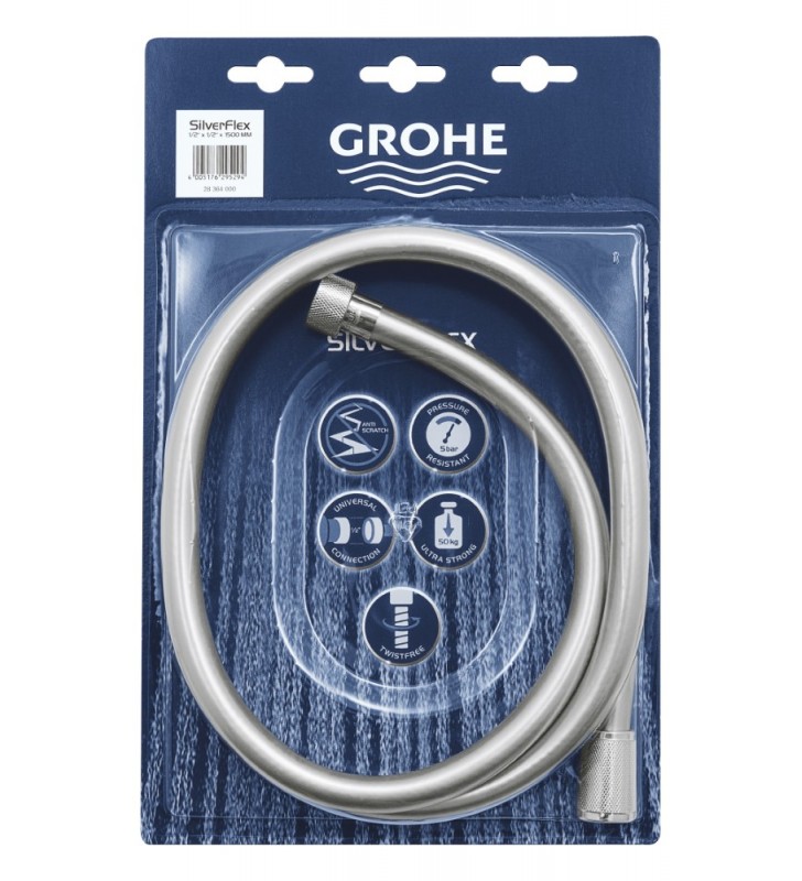 Dušo žarna GROHE Silverflex, 1.50 m