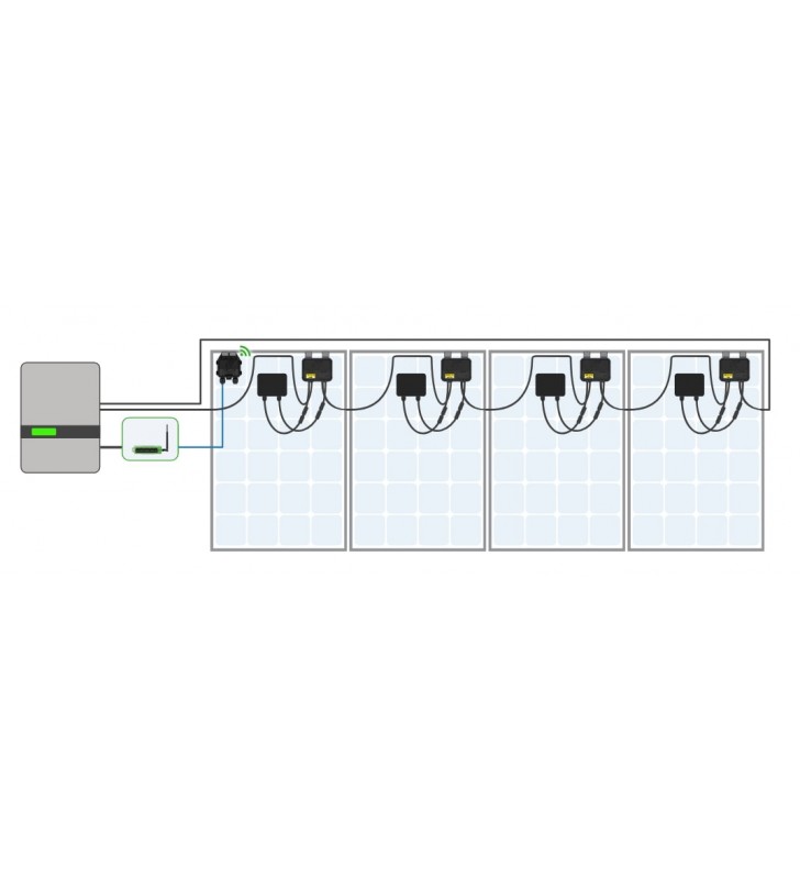 Optimizatorius Tigo, TS4-A-O 1000VUL/TUV (iki 700W)