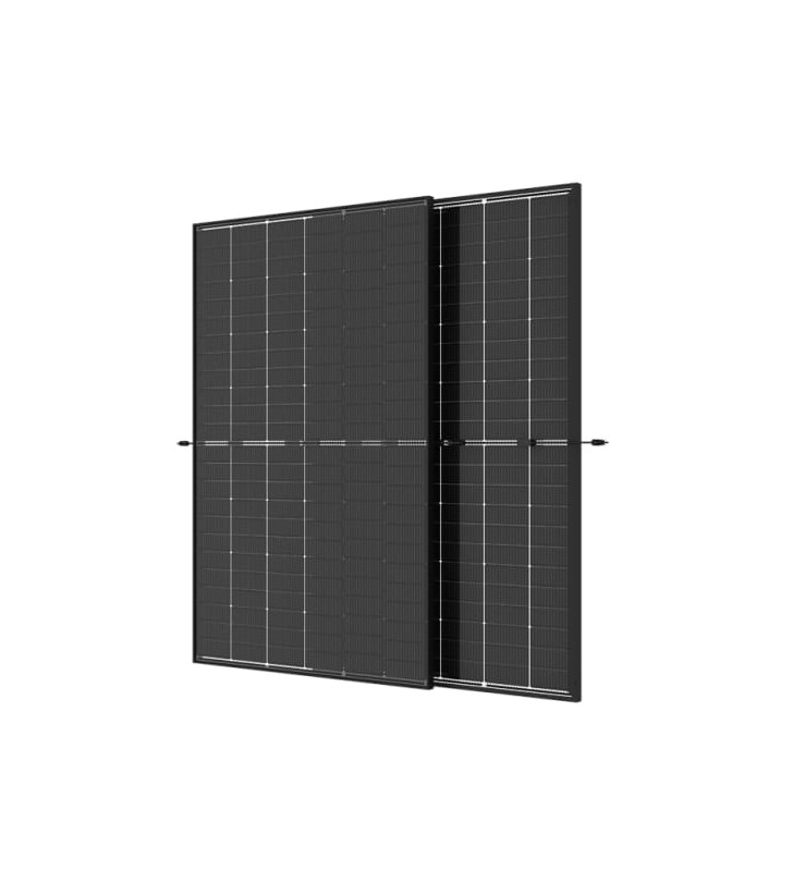 Dvipusis fotovoltinės saulės elektrinės modulis Trina Solar N-Type Vertex S+, TSM-NEG9R.27 440W Clear Back skaidri nugarėlė