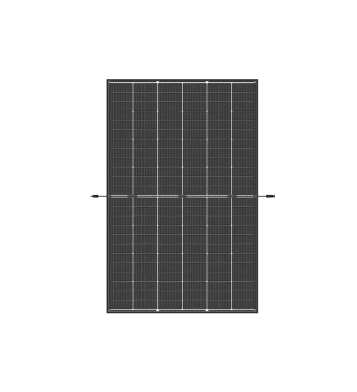 Dvipusis fotovoltinės saulės elektrinės modulis Trina Solar N-Type Vertex S+, TSM-NEG9R.27 440W Clear Back skaidri nugarėlė