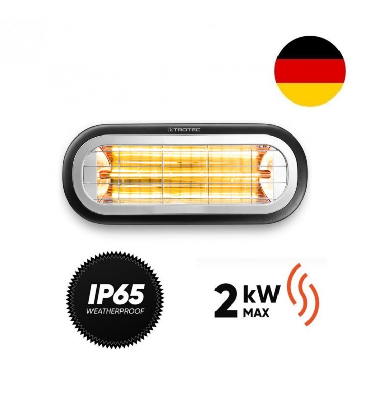 Halogeninis infraraudonųjų spindulių šildytuvas Trotec IR 2001