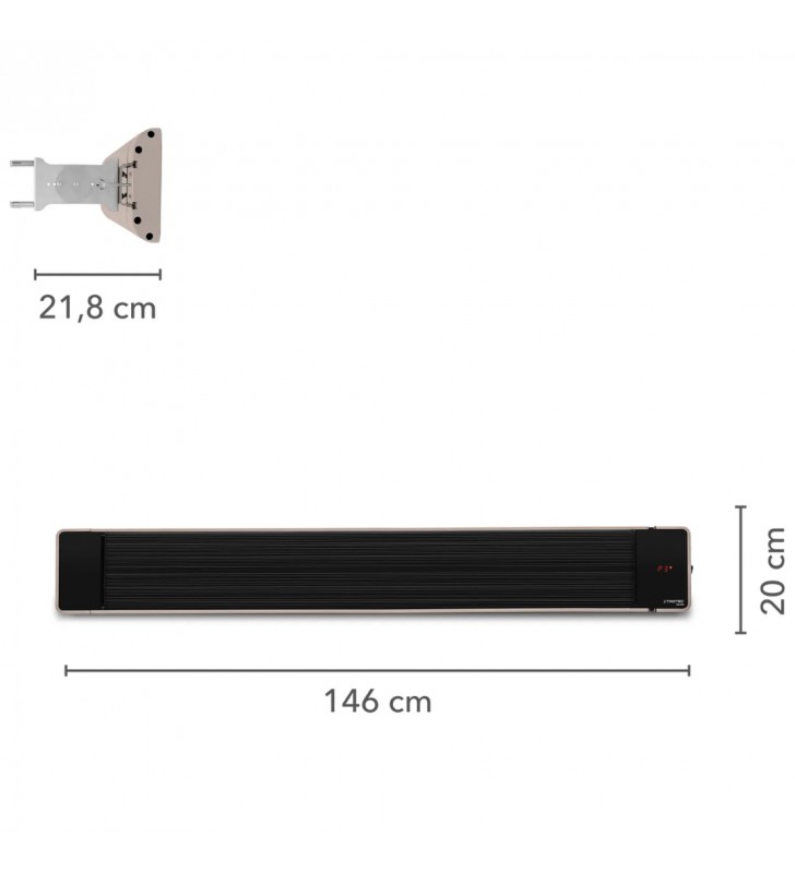 Infraraudonųjų spindulių šildytuvas Trotec IRD 2400