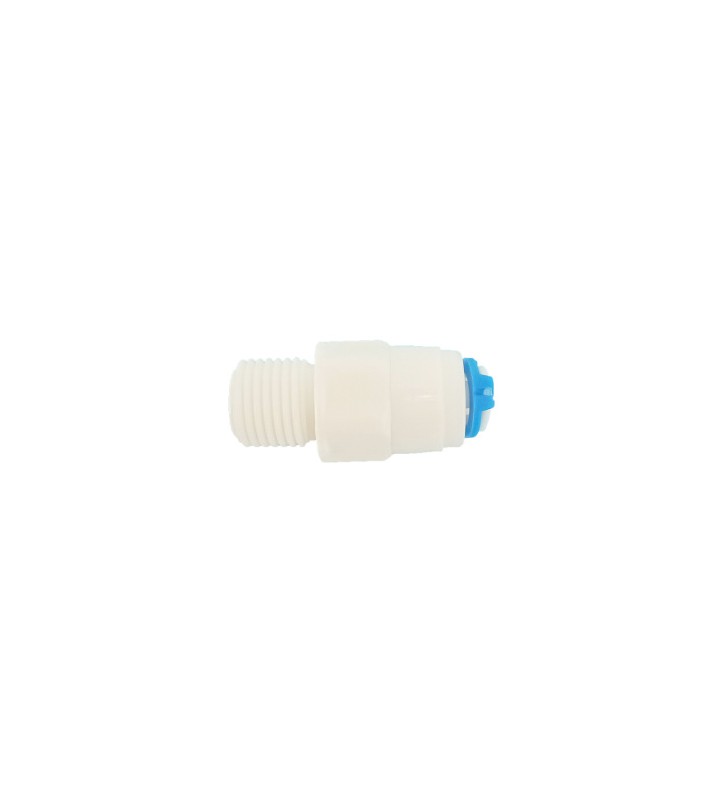 QF-012-I 1/4'' tube - 1/4'' thread male with O'ring